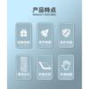 Nova Flip Phone Case Full Cover PC Protective Shell With Electroplated Mechanical Hinge Anti Drop Scratch Resistant