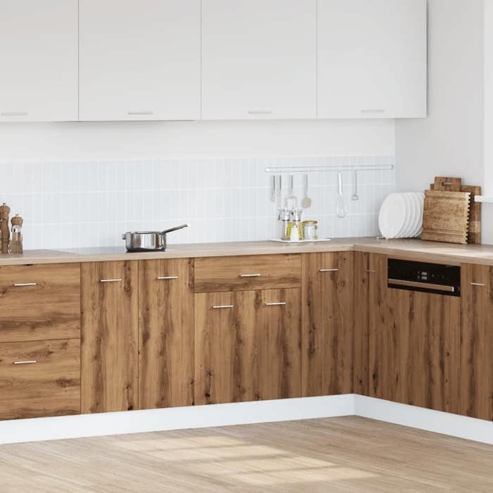 VidaXL Armoire à tiroirs "Lyon" Chêne artisanal 60 x 46 x 81,5 cm Bois d'ingénierie 856090