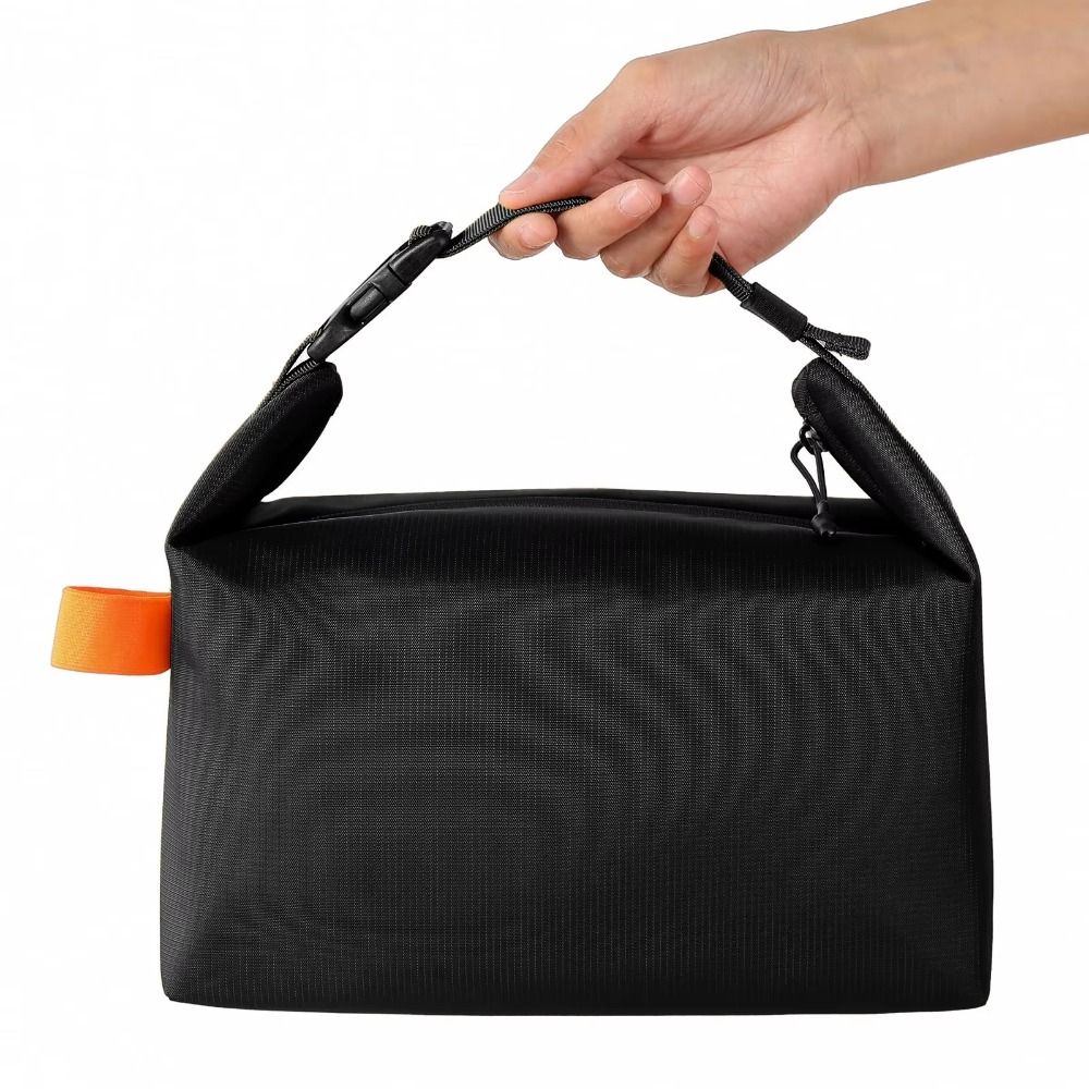 Foldable Insulated Bag Waterproof Lunch Handbag Simple Lunch Bag Men Women