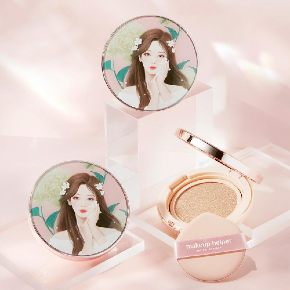 Makeup Helper Ampoule Glow Cushion Big Size 23g Sweet Sophia
