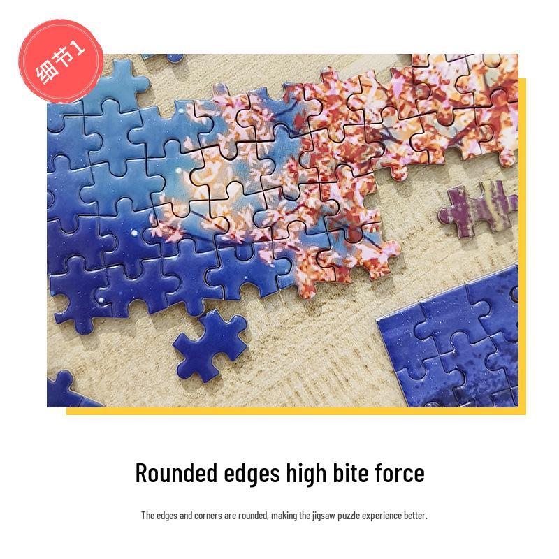 Van Gogh 1000-Piece Challenging Jigsaw Puzzle - Educational, Creative, and Relaxing for Kids