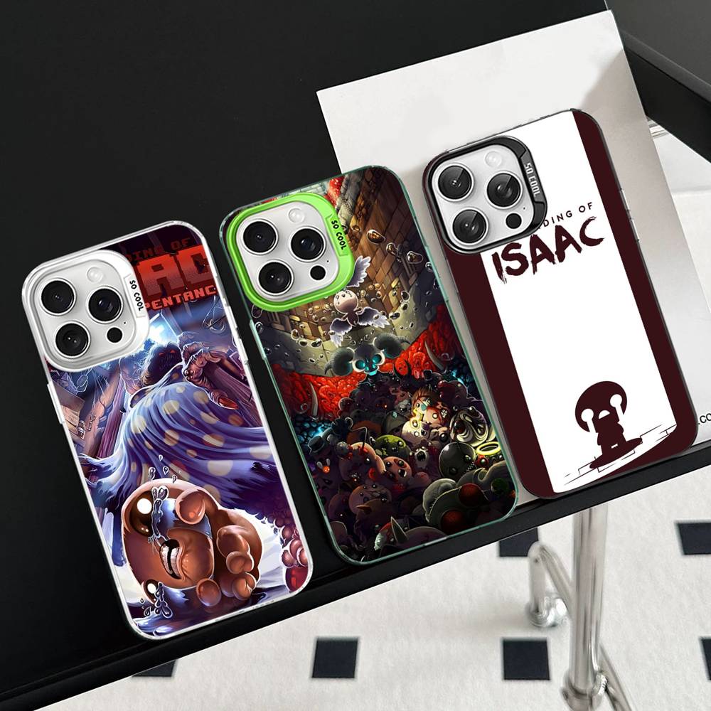 Game The B-Binding O-Of I-Isaac Phone Case For iPhone 17 16 15 14 13 12 11 Pro Max Plus Pro Colorful Shell