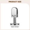 Glass Clamp Fit Thickness 8-10mm Stainless Steel Anti Slip Clip Easy to Install for Garden