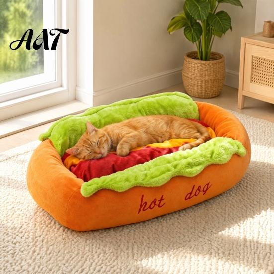 Cuccia Antiscivolo per Cani su Pavimenti in Piastrelle, Letto Caldo, Morbida Accogliente Coccolosa, Cuscino Rimovibile Lavabile, Divertente Durevole Arredamento per Animali Domestici Casa Bun Peluche Cani Piccoli Gatti