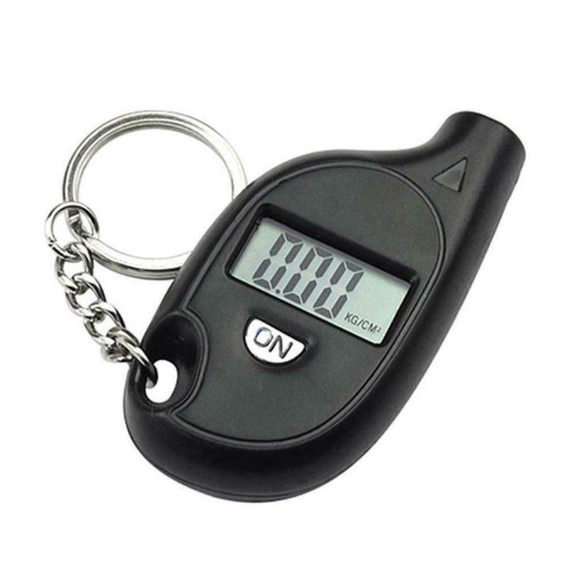 

Портативный манометр для измерения давления в шинах с цифровым ЖК-дисплеем. Тестер давления в шинах для автомобилей, грузовиков, велосипедов. Диагностический инструмент для шин. чёрный