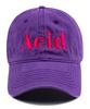 Wig Acid Washed Ball Cap - Dark Purple