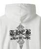 THE B ARCHIVE Unisex Oversized Artwork Sweat Hoodie White