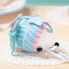 Anime Hatsune Miku Süße Verflechtungs-Serie Plüschpuppen Schlüsselanhänger Cartoon 2D Hatsune Puppe Niedliches Zubehör Sofa Puppe Schlüsselanhänger Geschenk