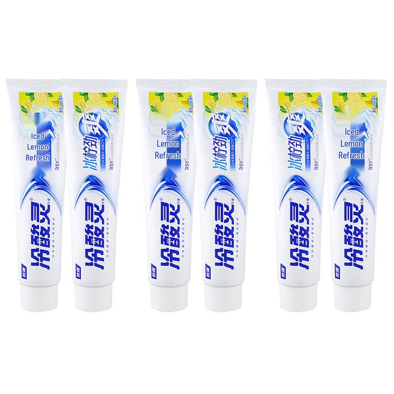 Cold Sensitive Ice Lemon Toothpaste (6 x 220g)