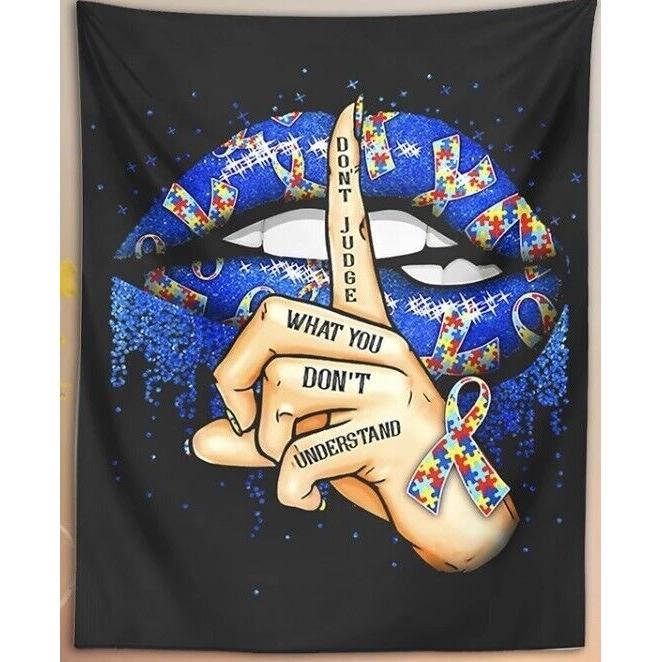 Tapestry do not judge what you are 75x100