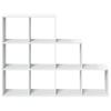 Vidaxl Shelf Divider, 3 Tiers, White, 137.5X29X103.5 Cm