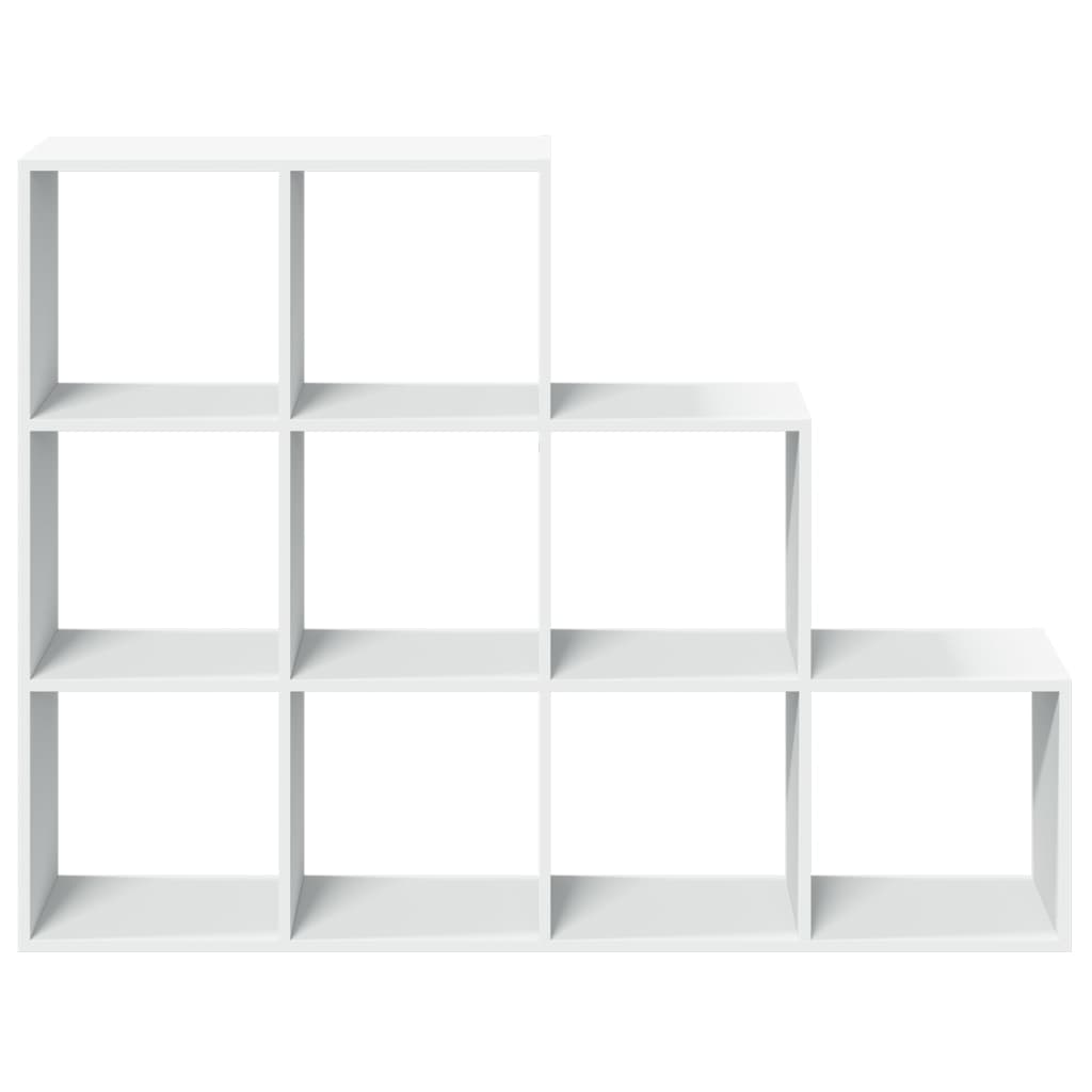 Vidaxl Shelf Divider, 3 Tiers, White, 137.5X29X103.5 Cm
