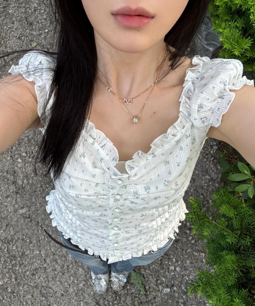 LOTSYOU Lotsyou_Ella Blouse Ivory