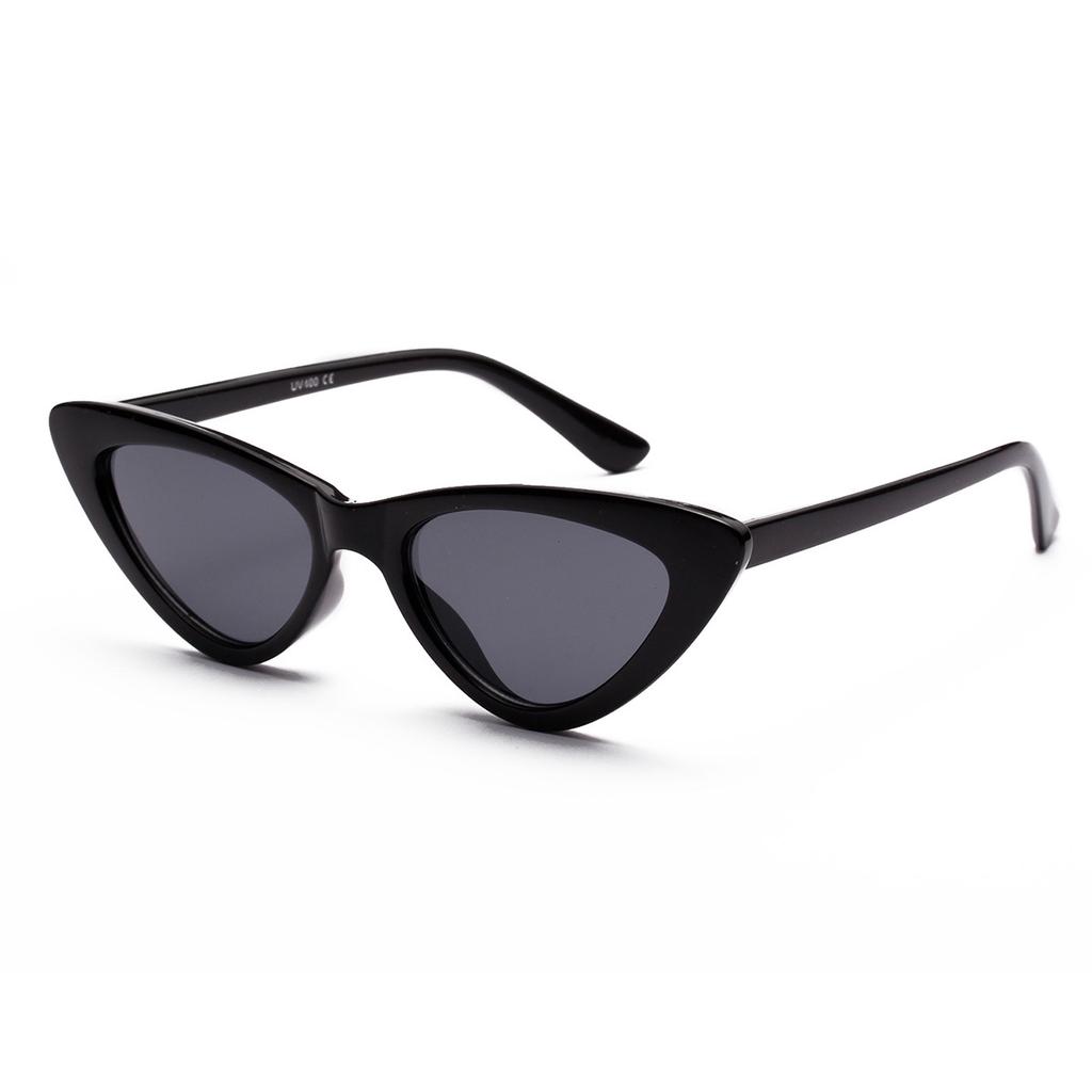 Cat'S Eye Transparent Glasses Popular Retro Sunglasses Women'S Ins Large Frame Men'S Sunglasses