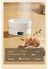 Cat & Dog Heated Water Dispenser: Ceramic Winter Fountain Bowl with Stable Temperature Mat for Pets