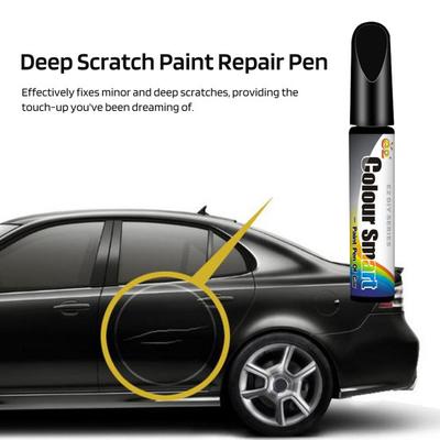 Lápiz de pintura líquida para reparación de rayaduras de coche, herramienta de reparación de arañazos profundos Premium, pincel de pintura para retoque de coche, 12ml