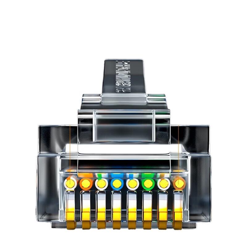 SAMZHE Cat5e UTP RJ45 Connectors, 100-Count