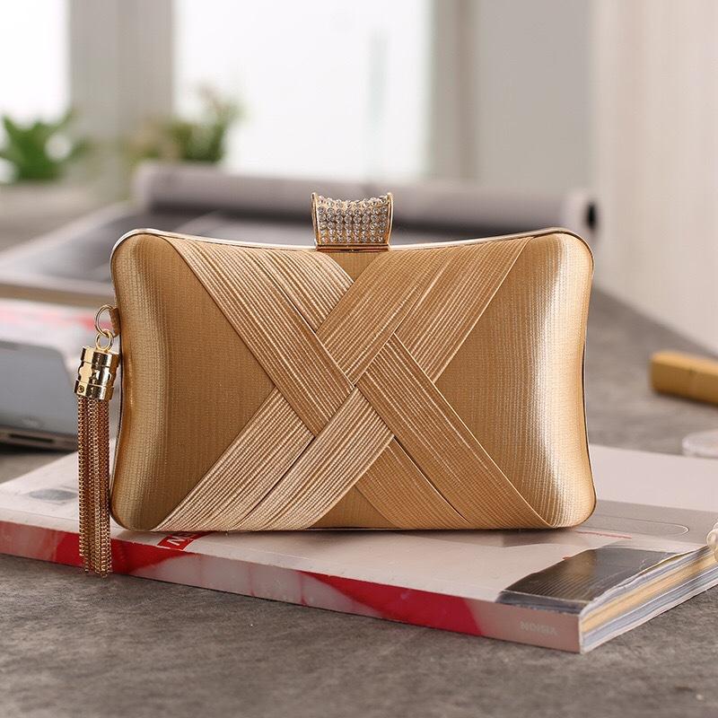 Evening Bags Tassel Fashion Ladies Day Clutch Bag Small Shoulder Handbags Female Party Wedding Evening Bag for Women Phone Purse
