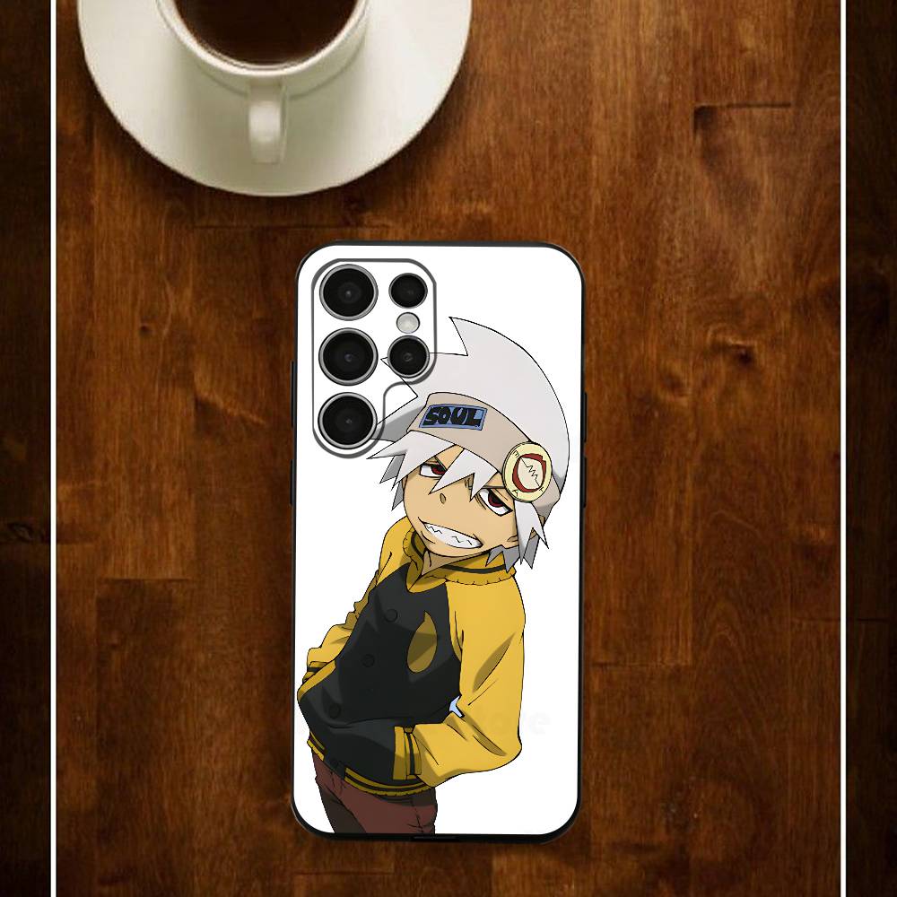 

Anime Soul E-Eater Thompson A-Albarn Phone Silicone Case For Samsung S24 22 20 23 21 20 Ultra Plus Lite 5G Print Cover Samsung S21Ultra