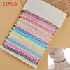 12pcs Hot Sale Vintage Chokers Necklaces For Women Stretch Tattoo Necklaces Elastic Chocker Simple Trendy Girls Short Pendant