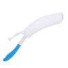 Bath Body Brush Long Curved Handle Soft Sponge Body Cleaning Exfoliating Shower Brush