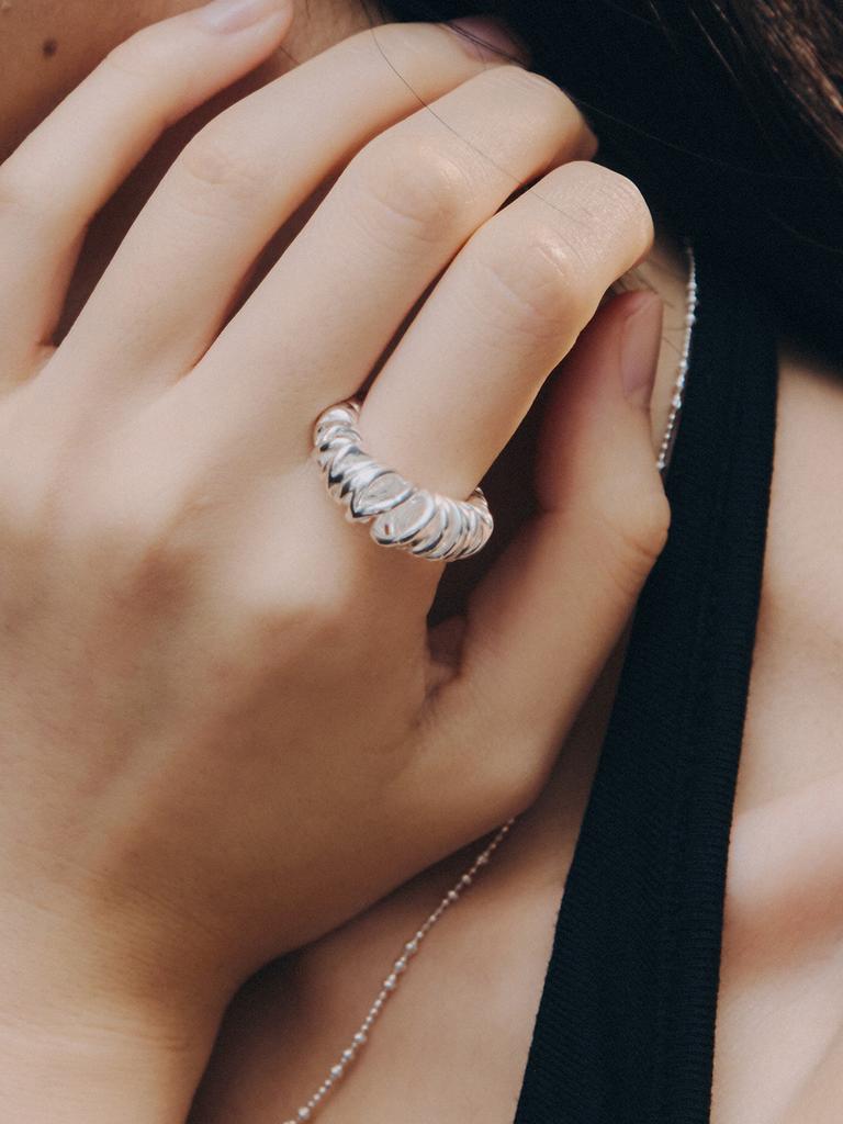 Enuf (Silver 925) Coil Ring