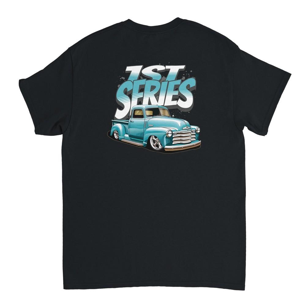 Chevy 3100 1st Series Heavyweight Cotton T-Shirt Unisex T-Shirt S