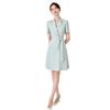 Light Green Short Sleeve Professional Dress – Women's Formal OL Workwear