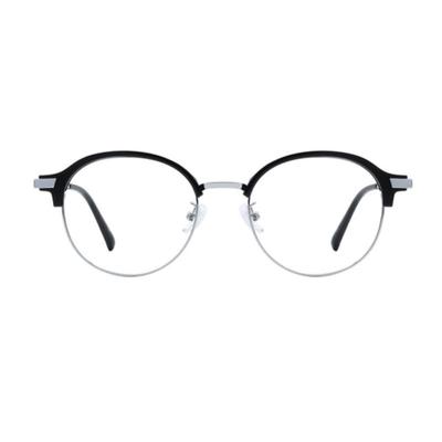 Oart Amos BLACK Round Gold-rimmed Glasses