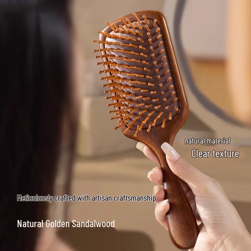 Golden Sandalwood Air Cushion Massage Comb