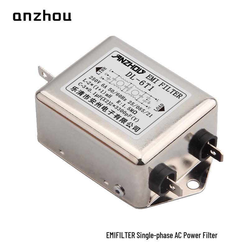 Single-phase Two-stage EMI Power Filter: DL-10T1, DL-2T1, DL-3T1, DL-6T1
