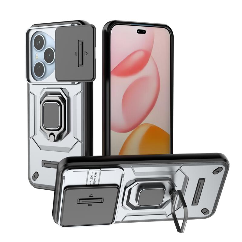 Armor Funda For Honor 400 Lite Honor400 Pro 5G Case Slide Camera Protect Ring Holder Cover For Honor 400 Pro Shockproof Coque