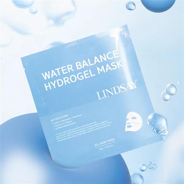 Collagen Hydrogel Water Balance Hydration Face Gel Mask Pack (10 Packs)