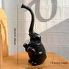 Elephant Shape Toilet Brush with Holder Long Handle Accessories Bathroom Cleaning Tool