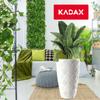 KADAX Pot with Insert Flowerpot Garden White 48.5cm