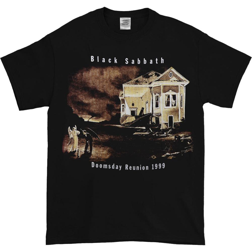 1999 Black Sabbath Doomsday Reunion Tour Shirt New Black Tee CG092 Unisex T-Shirt S