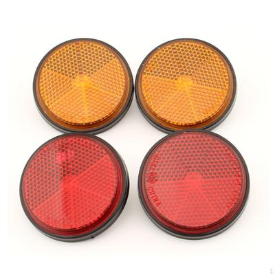 Runde Reflektoren Reflektierend Universal für Motorrad Dirt Bike