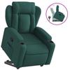 Recliner with Rising Function Dark Green Fabric