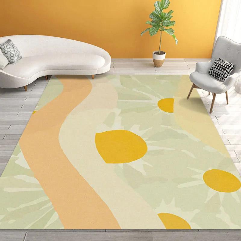 Living Room Carpet Anti-dirty Welcome Cushion Sofa Large Area Carpet Bedroom Bedside Blanket Simple Area Rug Absorbent Carpet