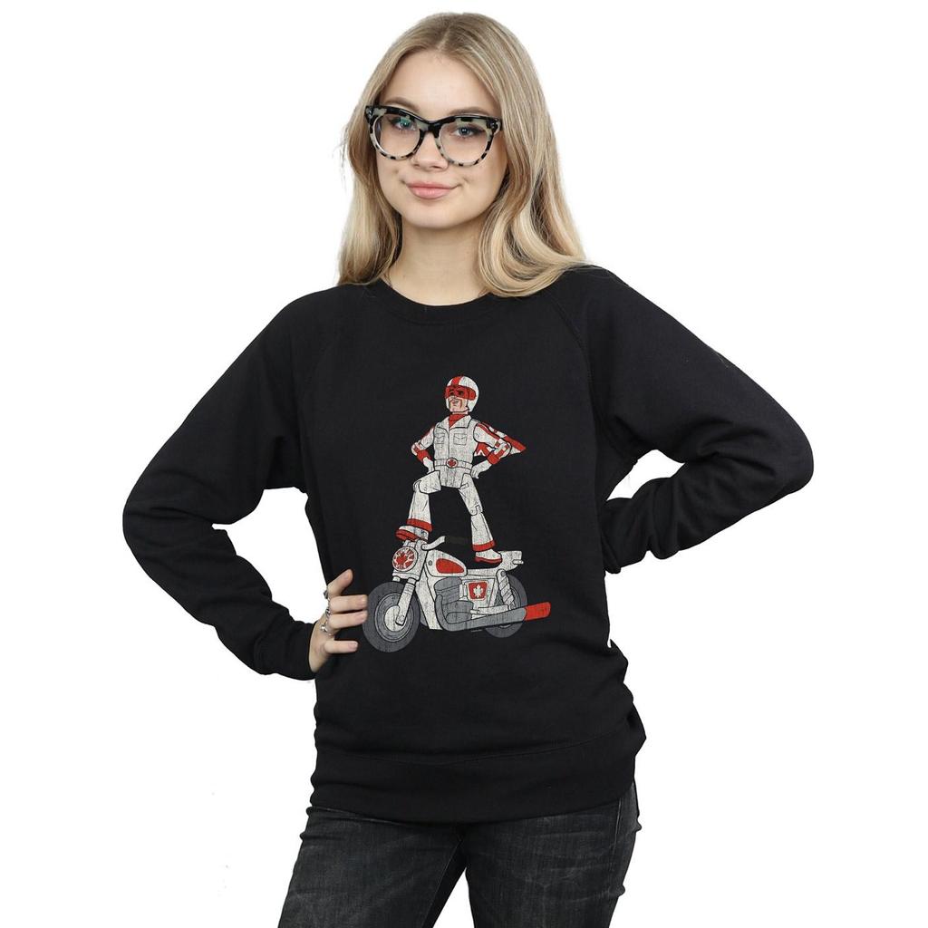 Disney Womens/Ladies Toy Story 4 Duke Caboom Pose Sweatshirt