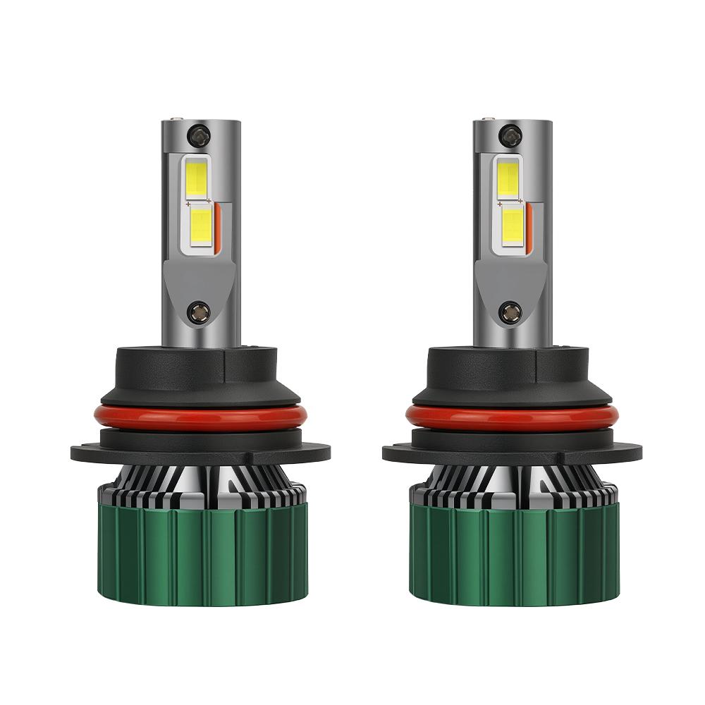 Car LED Headlight High Power Canbus Turbo Lamp with External Drive 6000K Car Light DC12V H1 H4 H7 H11 9005 9006 9007 H13