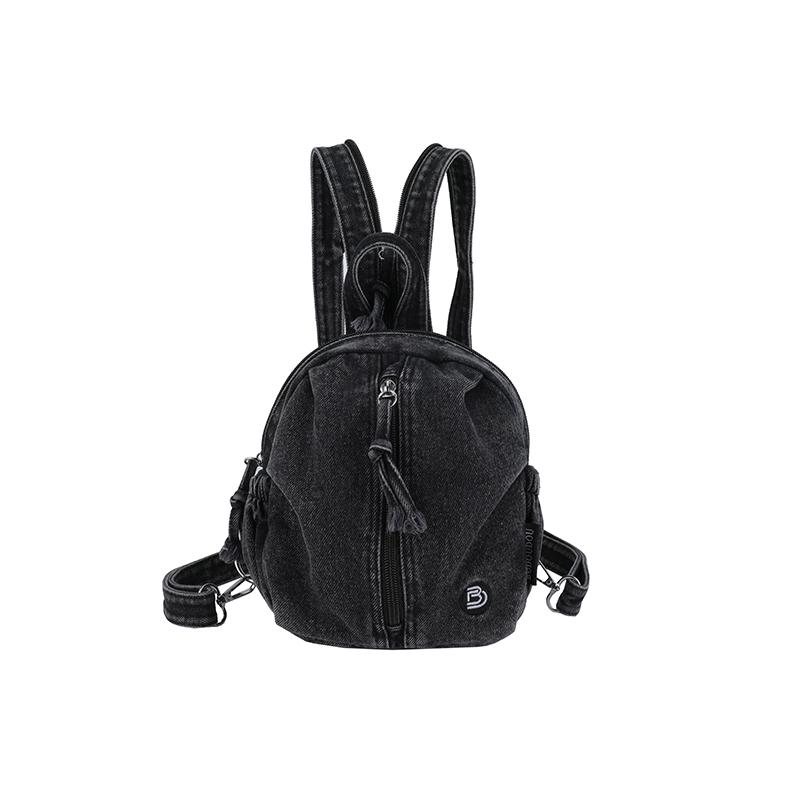 Джинсовый рюкзак Легкий Повседневный Женский Для активного отдыха и спорта Мини-рюкзак