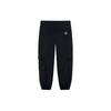 Li-Ning Badfive Long Embroidered Logo Loose Joggers with Elastic Ankles Men Bottoms Black AKXR619-1