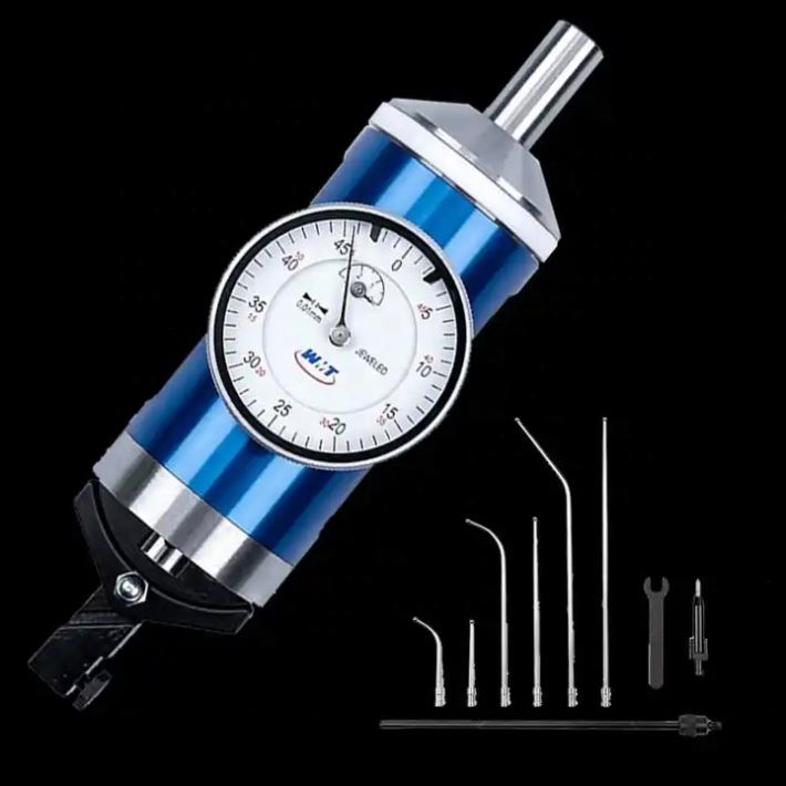 TEBAK Coaxial Centering Dial Test Indicator Set 0-3mm Precision Centering Lever Table Positioning Table Centering Dial Indicator