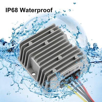 Waterproof DC/DC Converter Regulator 12V Step Up To 15V 8A 120W