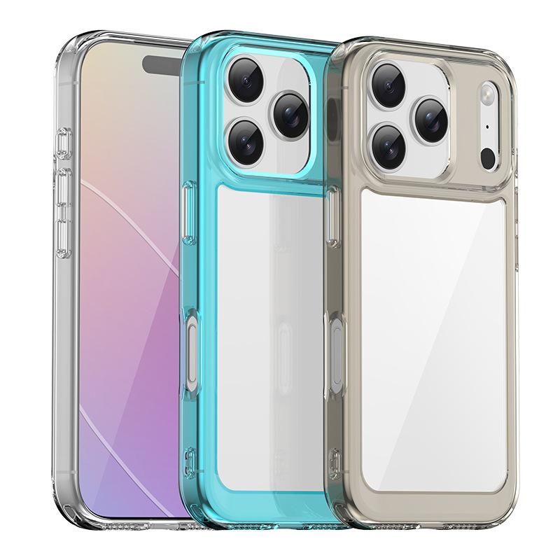 Applicable to colorful Apple 11Air mobile phone case iPhone11Pro mobile phone case all-inclusive acrylic solid color acrylic