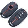 For Honda Accord Civic Hr-V Cr-V Pilot Sport Si Ex Ex-L Silicone Car Key Case Cover Fob Shell Accessories
