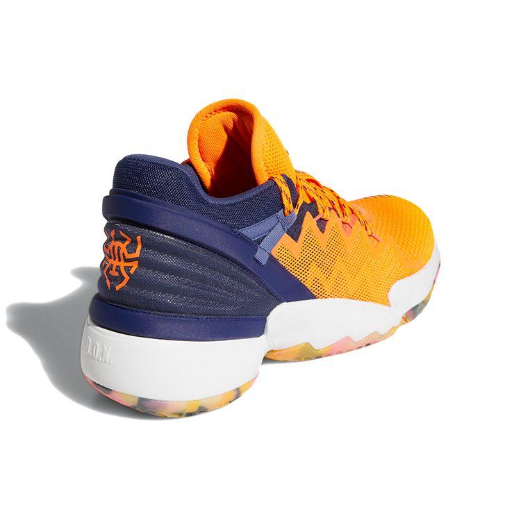 Adidas D.O.N. Issue #2 GCA Signal Orange Men Sneakers Solar-Gold Signal-Pink FW9036