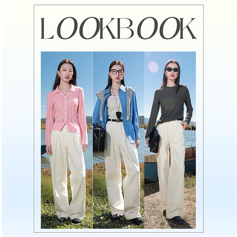 

Sancai Women s Plus Size Mid-Waist Wide-Leg Denim Pants XL