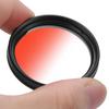 Junestar 40.5mm Gradient Filter Multilayer Coating Waterproof Gradual Colour Lens Filter for   Camera